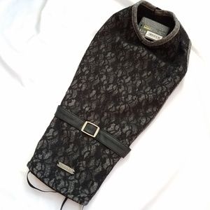 Black Lace dog dress